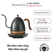 Dedicated induction Kettle for pouring coffee Kettle 600ml Gen 3 Pro - Black wooden handle (Genuine 