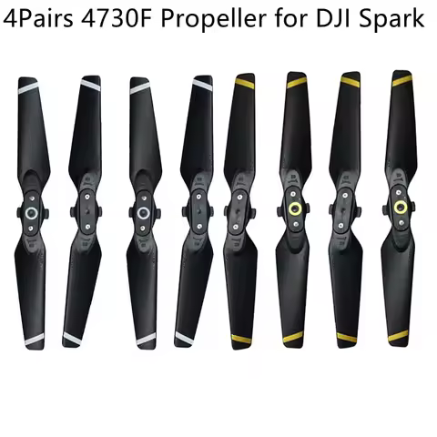 4Pairs 4730F Propeller for DJI Spark Drone Quick Release Folding Blades CW CCW Wing Replacement Acce