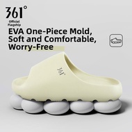 361° | Soft and Height-increasing Mens Black Sports Slides