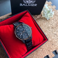 [Original] BALMER 9186M BK-4 Sapphire Ladies watch Stainless steel Analogue Quartz Watch Ready Stock