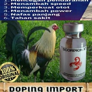 [ORDER NOW] Doping Ayam Aduan Taji Pisau - SCORPION XT | Doping Ayam