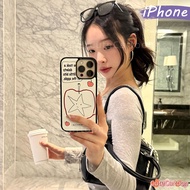 Aesthetic Cherry Bling Bling Hologram Case hp iphone 16 13 15 17 11 12 14 Pro Plus Max Air Silver Gi