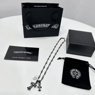 Chrome hearts 🔻雙十字架項鍊套鏈
