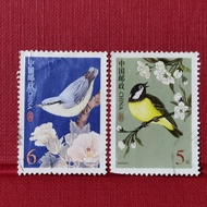 Chinese Stamps Birds of China Series 5 Yuan & 6 Yuan Setem Pos Malaysia