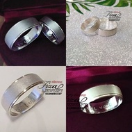 cincin belah rotan berpasir silver 925, cincin plain silver 925, cincin kosong perak 925, silver 925