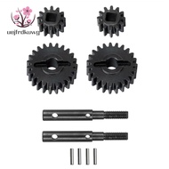 AR45 F9 Portal Axle Portal Gear Set 23T/12T and Portal Stub Axle for Axial SCX10 III Capra 1/10 RC C