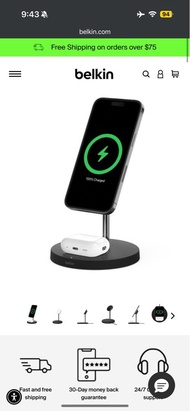 Belkin 2-in-1 MagSafe charger