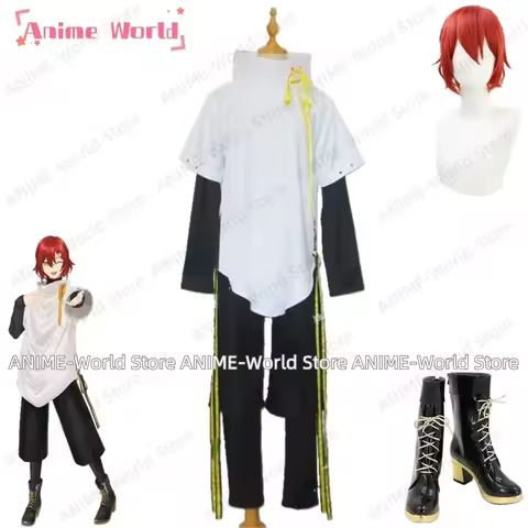 《Custom Size》Vtuber HOLOSTARS Miyabi Cosplay Costume Wig Shoes Halloween