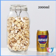 โหลแก้วมีฝาปิด  มีหลายขนาดให้เลือก  โหลแก้วสูญญากาศ Glass sealed jar