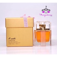 Combo of 4 bottles of A Wish Perfume 100ml (2 gold + 2 roses)