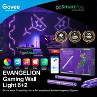 goSmart Asia Govee x EVANGELION Gaming Wall Light (6+2) Neon Light Smart Light Lampu Dinding Lampu D
