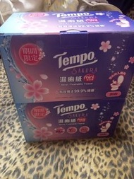 Tempo濕廁紙迷你裝櫻花味限量版20包