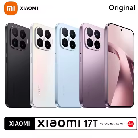 Xiaomi 17T Smartphone Global Version MTK Dimensity 8500-Ultra 50MP Leica Camera 6.59" 120Hz eye-care