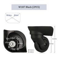 For Samsonite 06Q Replacement Wheel For Hongsheng A53 Maintenance Rollers Toolbox Anti-Wear Durable Repair Pulley Parts