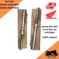 Honda ADV 160 Front fork assy depan showa original 100% set left right 51500-K0W-MA1 51400-K0W-MA1