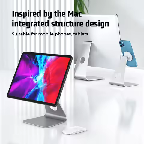 Tablet Stand For iPad A16 M2 M3 Air 11 13 Pro M5 M4 12.9 A17 Metal Magnet Rotation Tablet Holder For