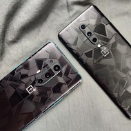 OnePlus 8 / 8 Pro / 7 / 7 Pro / 7T / 7T Pro 3D Black Polygon Skin【READY STOCK】