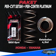 Package PER CVT SATAN + PER CENTRI RACING 1800 RPM Beat Karbu Beat fi esp PER Satan JERMAN STEEL PER