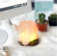 โคมไฟเกลือหิมาลายัน Himalayan Salt Lamp  USB โคมไฟหินเกลือหิมาลัย โคมไฟ โคมไฟเกลือ ใช้ในรถหรือหน้าคอม