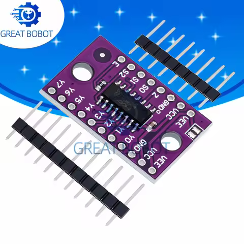 BS 74HC4051 CD4051 single 8-channel digitally controlled electronic switch Multiplexers For Ardunio