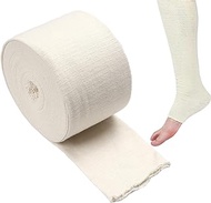 Tubular Bandages Elastic Support Bandage Size D Washable Compression Bandage Compression Wrap Roll Tubigrip for Arms Lower Legs 3in X 26ft