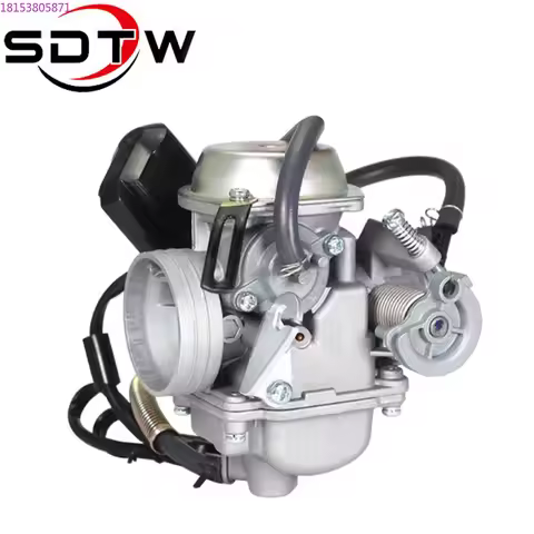 Ciclomotor Carburetor 26mm 4T para GY6 200cc Scooter PD26J CVK