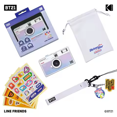 Classics Kodak Ektar H35N x BT21 H35 Limited Edition Half Frame 35mm Film Camera Reusable Film Camer