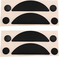 The Lord of the Tools Set of 2 Black Mouse Feet Low Noise Replacement Pads Skates Sliding Feet PTFE