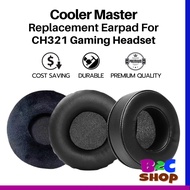 1Pair Cooler Master CH321 Gaming Headset Replacement Ear Pads Cushion Earpad - Black