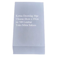 White Doorslag Paper 30gr 44cm x 69cm contains 500 sheets