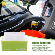 SOMEDAYMX Car Fuels Saver, OBD2 Pro Smart Optimizer Performance Chip, Pro Safe Plug & Drive Universa