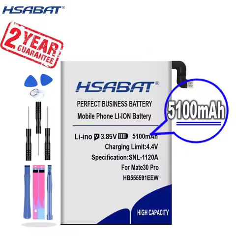 New Arrival [ HSABAT ] 5100mAh HB555591EEW Replacement Battery for Huawei Mate30 Pro 5G / Mate 30 pr