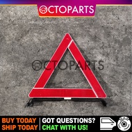 Half Cut Cars Emergency Triangle / Safety Hazard Triangle (Used)