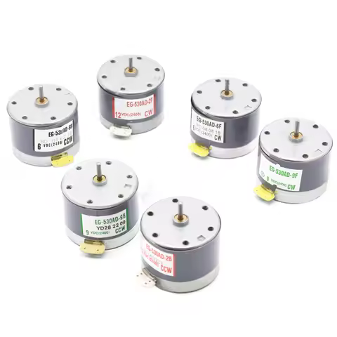530 Recorder Motor 6/9/12V DC Mini Motor EG 530AD 2F 2B 6B 6F 9B 9F 2400RPM CD DVD Player Forward Re