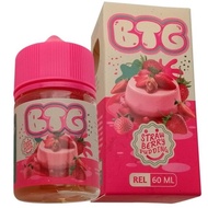 SALE TERMURAH !!! FREEBASE BTG STRAWBERRY PUDDING LIQUID FREEBASE 60ML