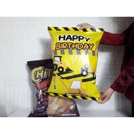 Giant snack excavator/excavator pouch/excavator snack Gift