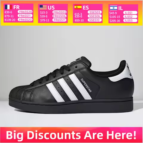 adidas Originals Superstar 2 Iconic Shell Toe Sneakers Everyday Comfort Durable Support Casual Wear 