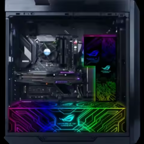 MOD ARGB Lighting Panel for Asus ROG GX601 Chassis,DIY Strix Helios PSU GPU Plate AURA SYNC Gamer Ca