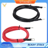 [UTnus9ddL.ph] 4 AWG Battery Cable 4FT 4 Gauge Pure Copper Battery Inverter Cables with 3/8 in Lugs 