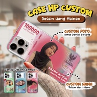 HP CASE CUSTOMhp UNIQUE CUTE DESIGN TOY MONEY THEME CS_UFT Code Casing Can Change Photos & Names Sof