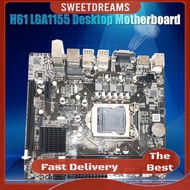 H61 LGA 1155 Pin 2 DDR3 Mainboard Desktop Motherboard Support i3 i5 CPU DNF