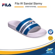 FILA รองเท้า รองเท้าแตะ รองเท้าแตะแบบสวม รองเท้าลำลอง ผู้ชาย ผู้หญิง Sandal Slarmy ARMYMNV / ARMYWWHBL (590)