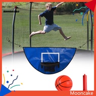 Moon* Basketball Sports Toy Trampoline Basketball Set Universal Trampoline Basketball Hoop Set with Pump and Mini Basketballs Indoor Outdoor Sports Toy for Kids Birthday Gift