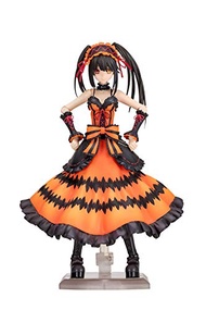 Pulchra Date A Live: Kurumi Tokisaki 1:12 Scale Posable Figure, Multicolor