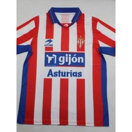 brazil jersey jersey bola 02-03 Musim jersi sukan Gijon pakaian seragam bola sepak retro Villa Sport
