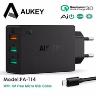 11# Aukey Charger Iphone Charger Anker Samsung Quick Charge 3 Port 3