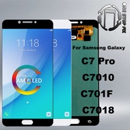 ORIGINAL AMOLED Display For Samsung Galaxy C7010 LCD Screen C7 Pro SM-C7010Z C7pro Display Touch Scr
