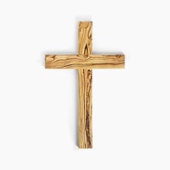 壁掛飾十字架 基督教禮品 以色列進口天然橄欖木 手工掛飾 161707