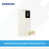Samsung S23 Ultra Smart View Wallet Case Original