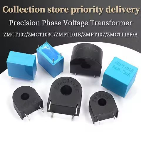 ZMCT102 ZMCT103 ZMPT101B ZMPT107 ZMCT118F/A Precision Phase Voltage Transformer Output Voltage Senso